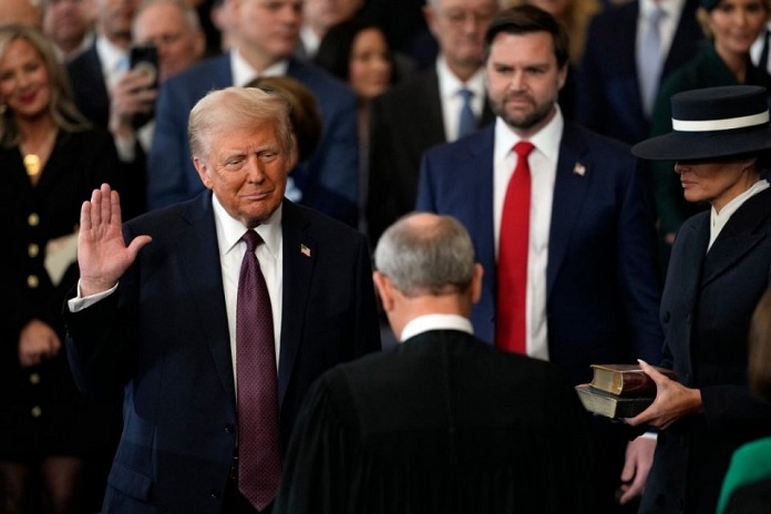 Donald Trump Sworn In As 47th President Of The United States